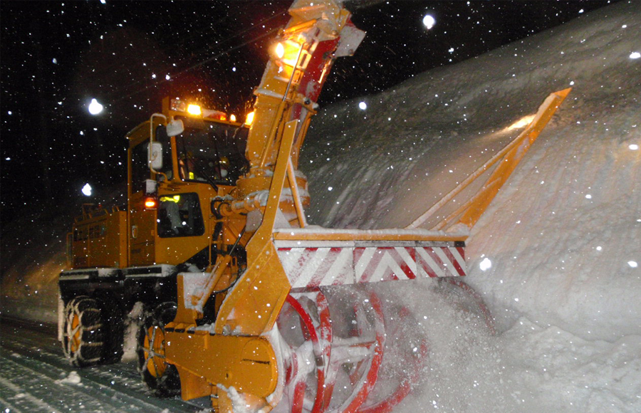 除雪作業